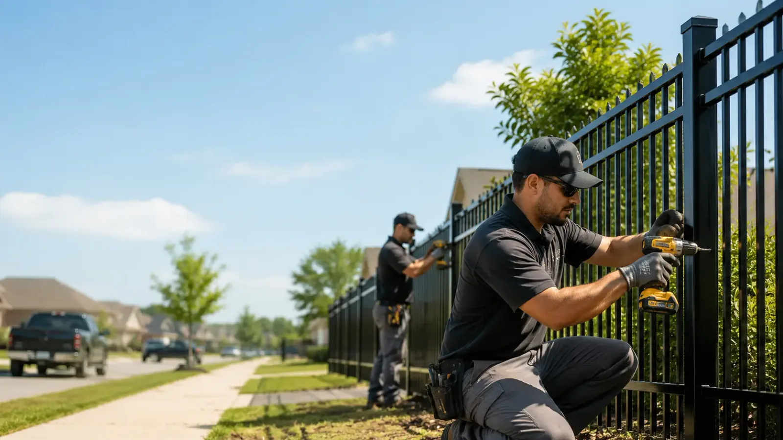 Metal Fence Installation in Morrisville, NY